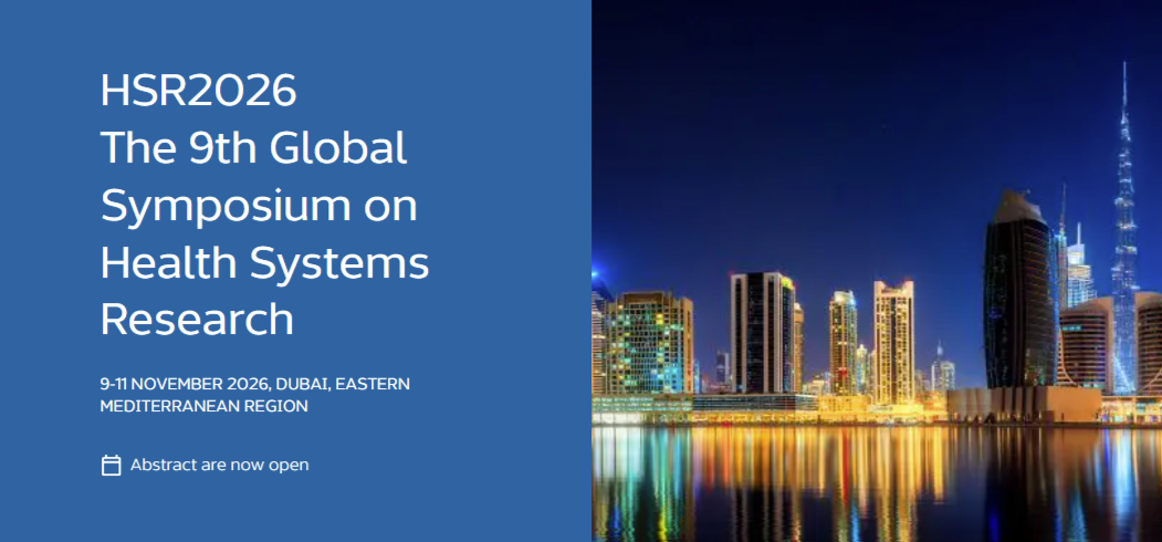 HSR Global Symposium on Health Systems Research - HSR 2026